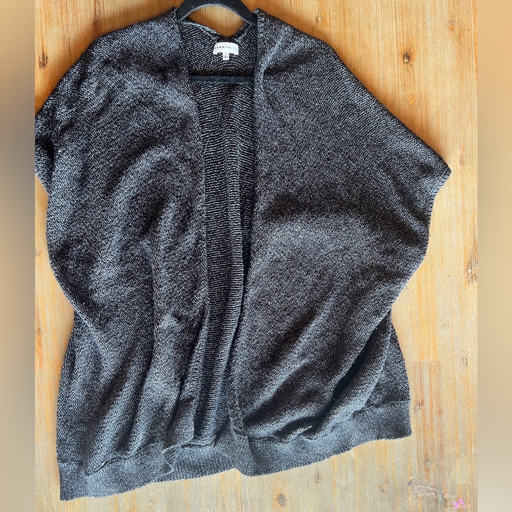 Community slouch sweater